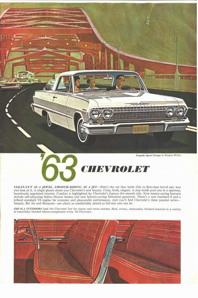 1963 Chevrolet Brochure Page 13